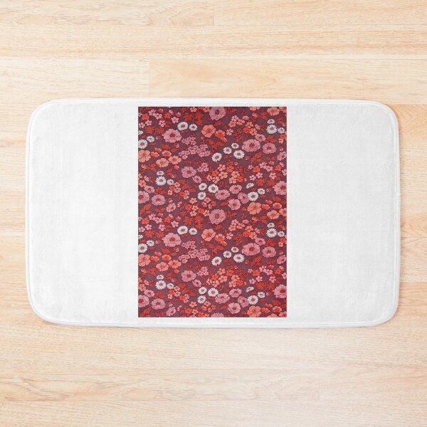 Item preview, 60s Red Floral Mod designed and sold by NobodysHero.