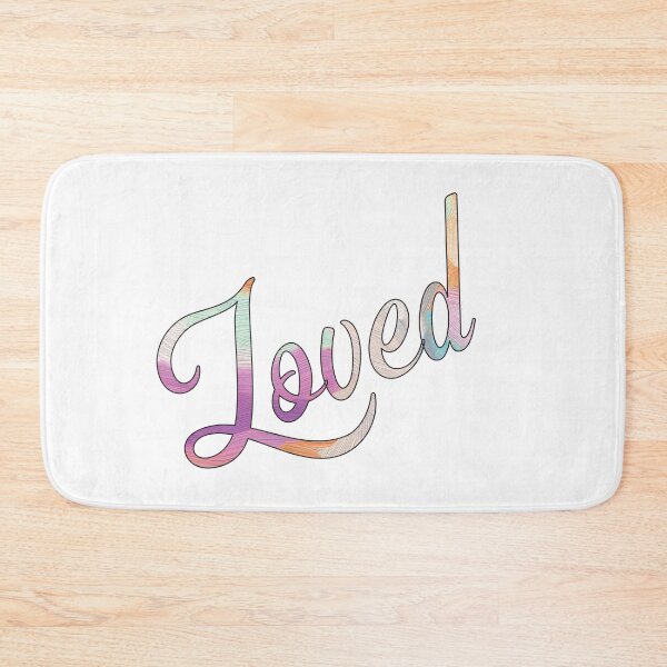 Item preview, Loved Textured Look Watercolor Design designed and sold by Coastal-Designs.