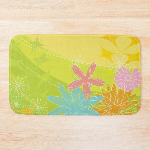 Item preview, Retro 60s Flower Powered Spring designed and sold by Makanahele.