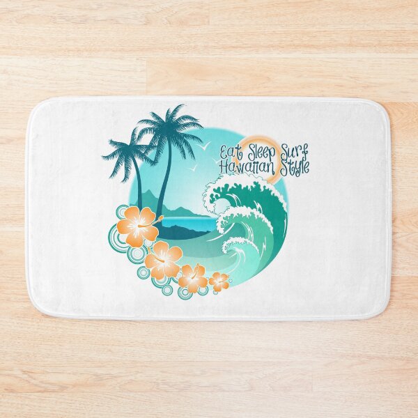 Item preview, Eat Sleep Surf Hawaiian Style 1 designed and sold by Makanahele.