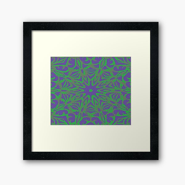 Floral Chaos 8 Framed Art Print