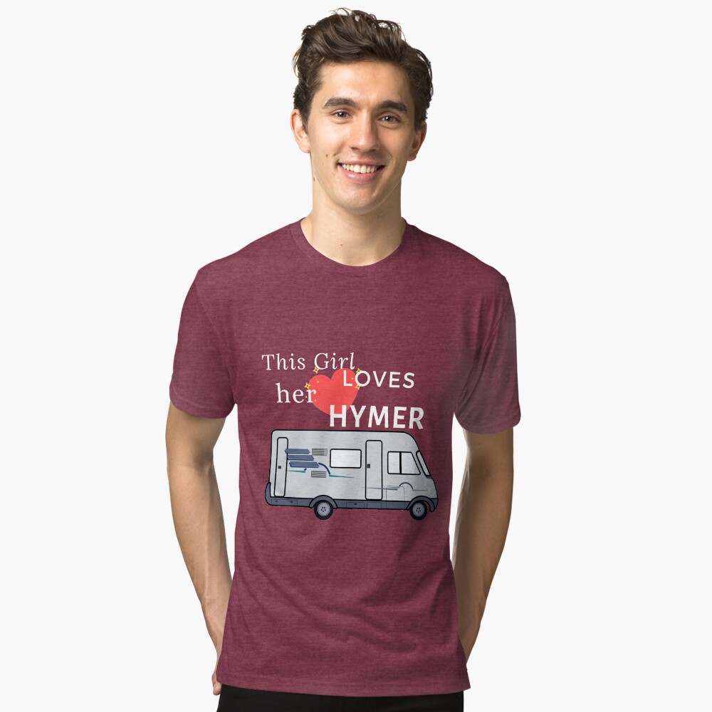 Vista previa del artículo con la obra «Camiseta de tejido mixto», diseñado y vendido por HermanTheHymer.