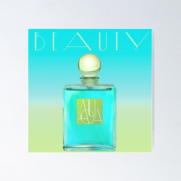 Item preview, Aqua Perfume Scented Colors  designed and sold by Sasha Art Gallery.