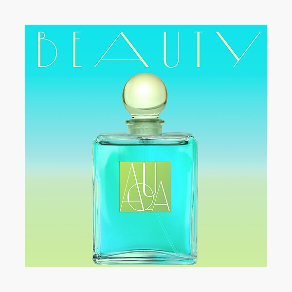 Aqua Perfume Scented Colors Photographic Print