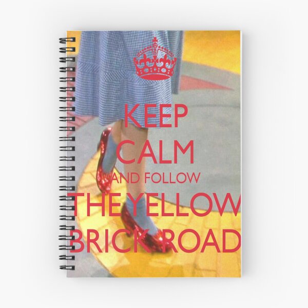 Item preview, Keep Calm and Follow The Yellow Brick Road  Wizard Of Oz  designed and sold by LittleMermaid87.