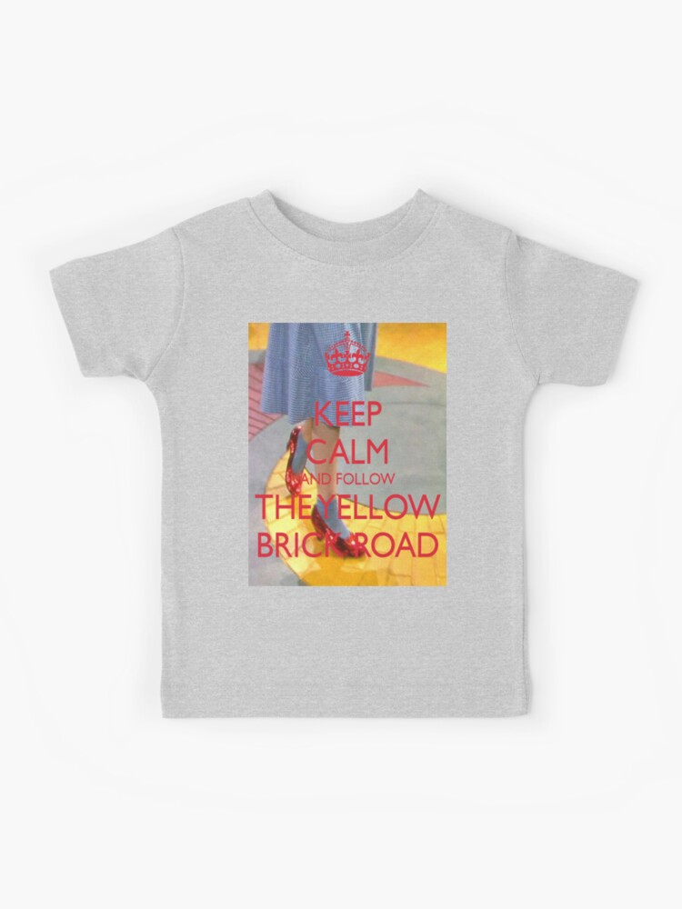 Follow The Yellow Brick Road Kids T-Shirt