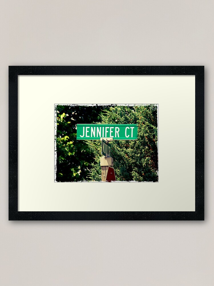 Alternate view of Jennifer Court Framed Art Print