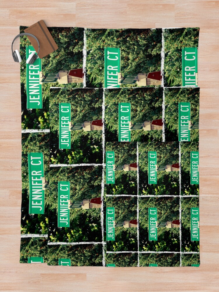 Alternate view of Jennifer Court Throw Blanket