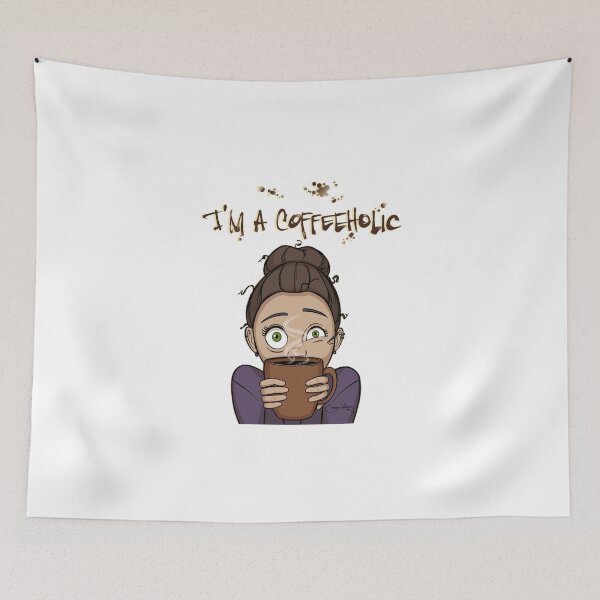 Item preview, I'm A Coffeeholic designed and sold by Jeane Bilang.