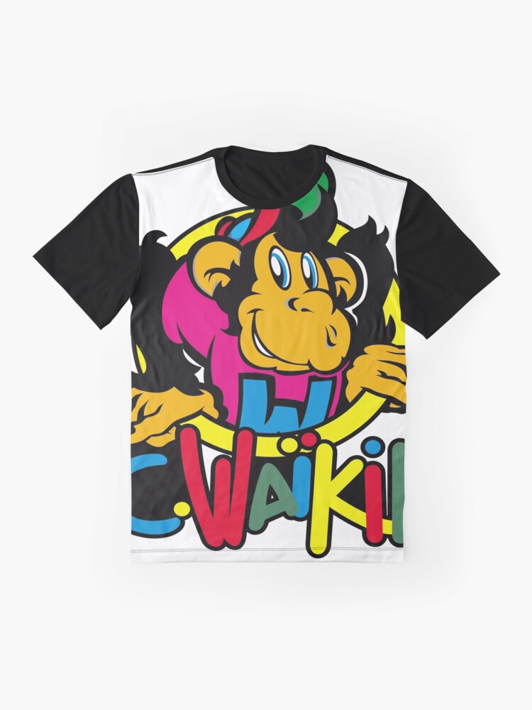 T Shirt Waikiki Monkey S Par Bobbyewing Redbubble