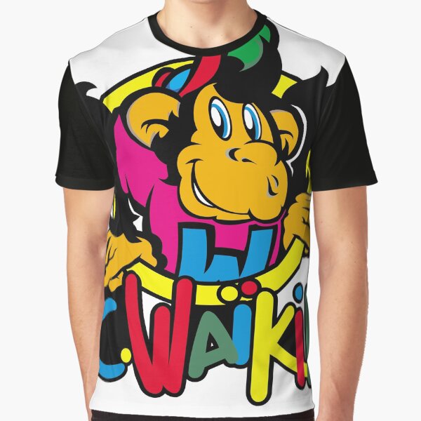 Waikiki Monkey 80's Graphic T-Shirt