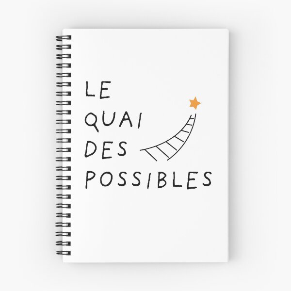 Item preview, LE QUAI DES POSSIBLES BLACK designed and sold by TRELAB.