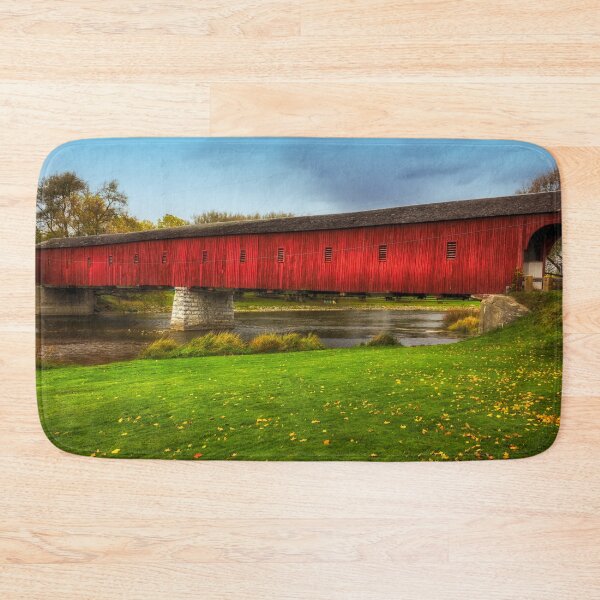 Item preview, West Montrose Covered Bridge 3 designed and sold by Robert Alsop.