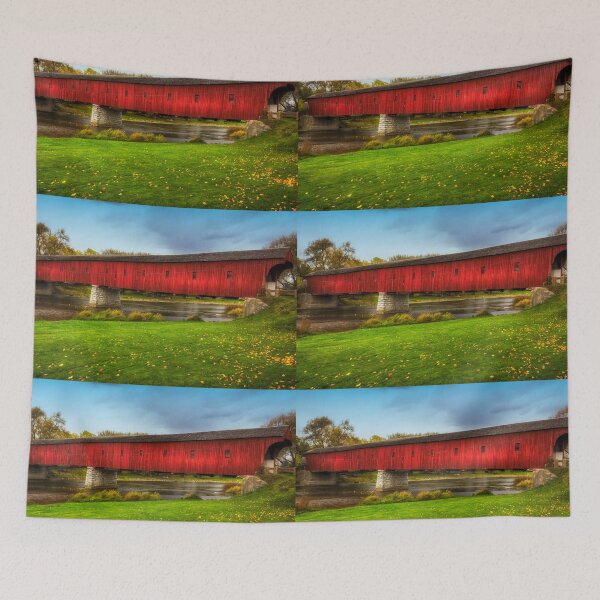 Item preview, West Montrose Covered Bridge 3 designed and sold by Robert Alsop.