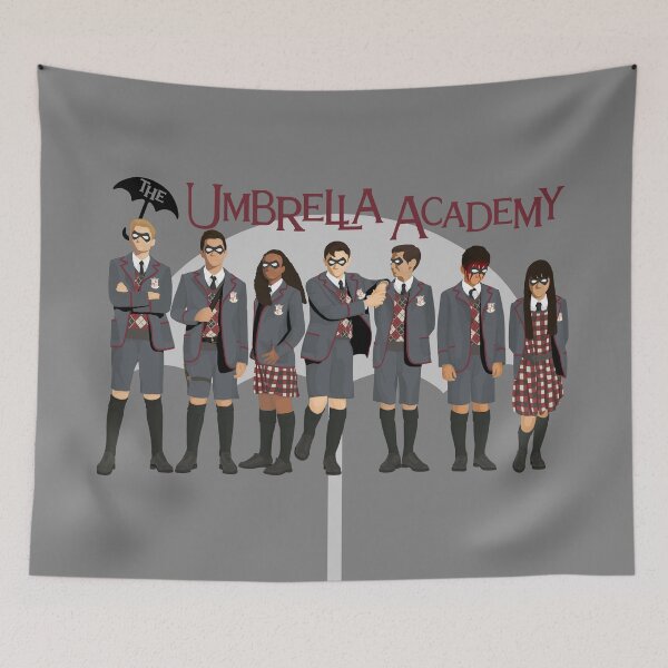 Item preview, The Umbrella Academy Group designed and sold by SunnyIsAwesome.