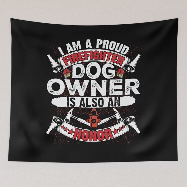Item preview, Kopie von firefignter Honor Dog priceless Fire Fighter gift designed and sold by Kentala.