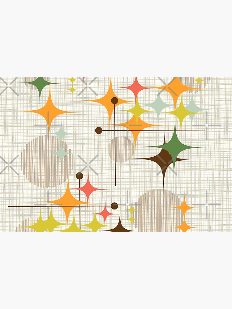 Eames Era Starbursts and Globes 3 (bkgrnd) by Makanahele