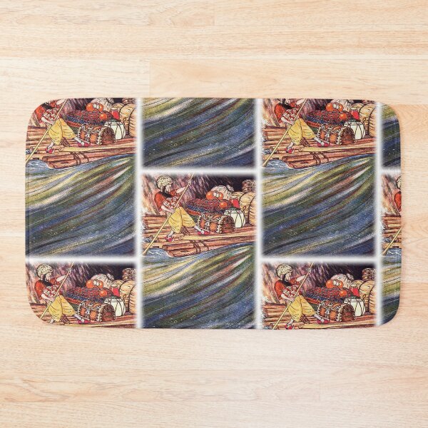 Item preview, BALANCING HIS CARGO HE WENT ON BOARD - A Fairytale Image designed and sold by johndhalsted.