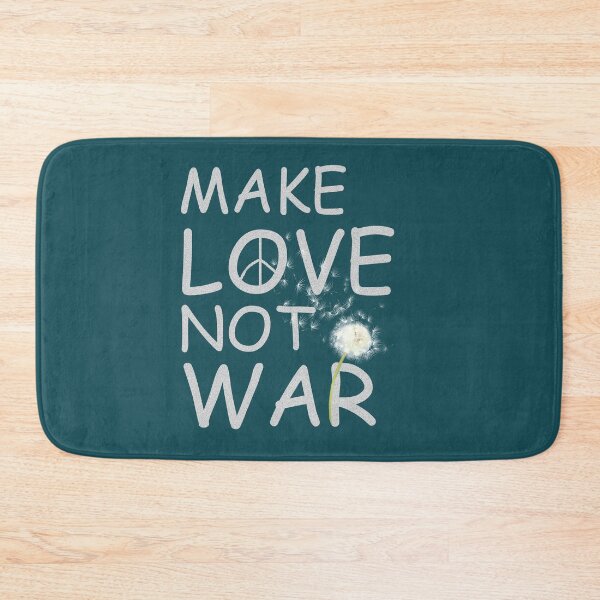 Item preview, Nostalgic 1960's Make Love Not War designed and sold by dcohea.