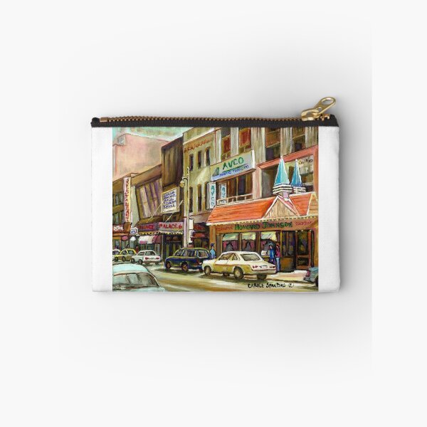Item preview, VINTAGE MONTREAL DOWNTOWN STREET SCENE ST.CATHERINE STREET designed and sold by Carole  Spandau.