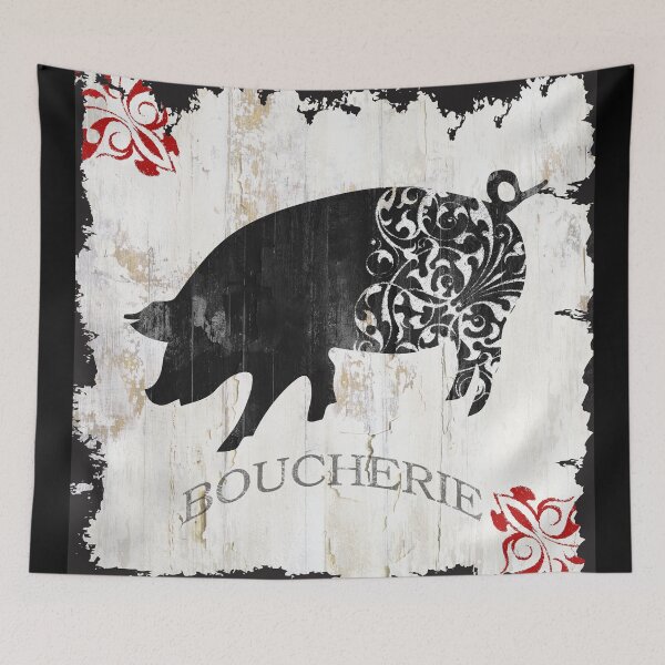 Item preview, Ferme, Boucherie designed and sold by Sasha Art Gallery.