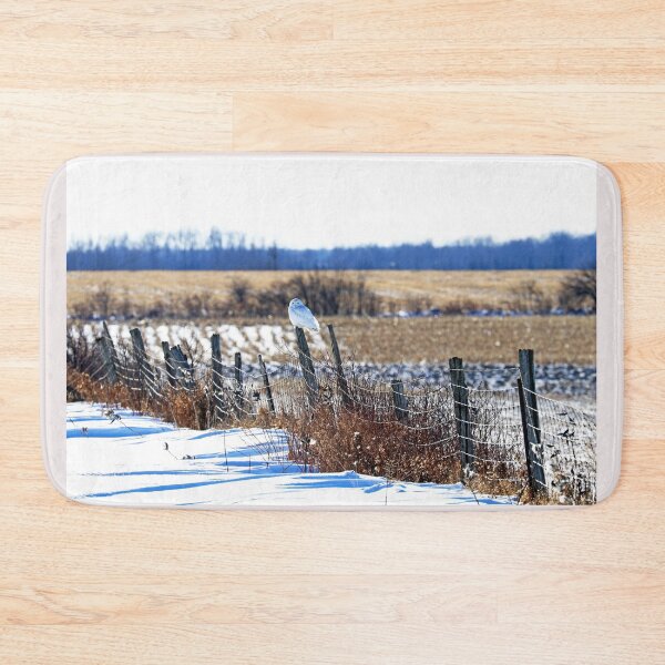 Item preview, Fence Sitting Snowy Owl designed and sold by Deb Oppermann.