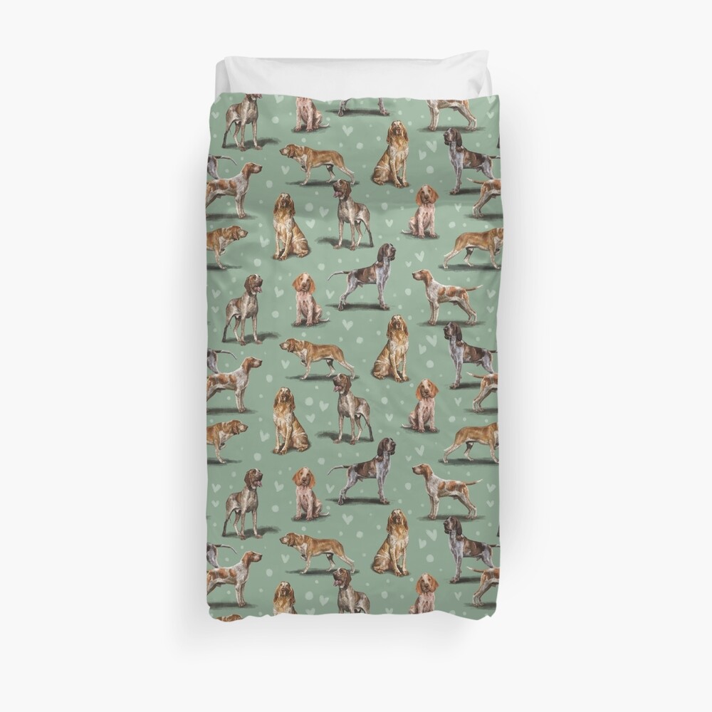 The Bracco Italiano Duvet Cover