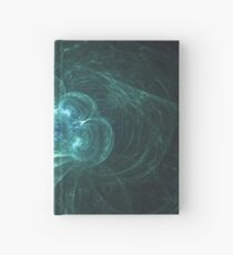 Two Ascending Spirits Dancing in All They May Create | Fractal Starscape Hardcover Journal