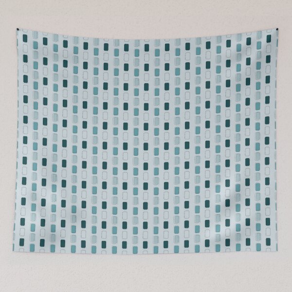 Item preview, Retro Rectangles Monochromatic designed and sold by miriammeza.