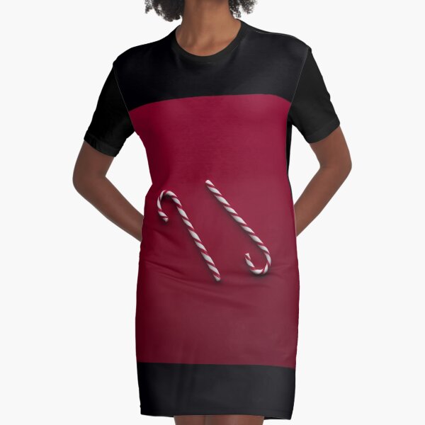 sticks Graphic T-Shirt Dress
