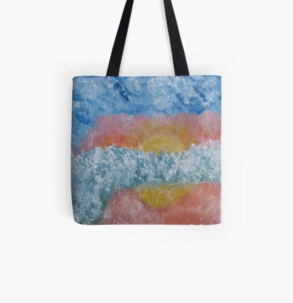 Sunrise and Sunset All Over Print Tote Bag