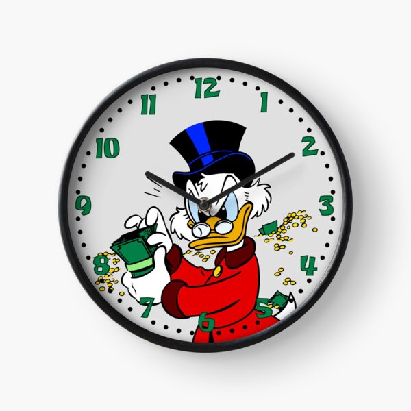 Scrooge McDuck Clock