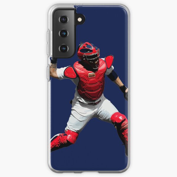 Yadier Molina of the St. Louis Cardinals Illustration Samsung Galaxy Soft Case