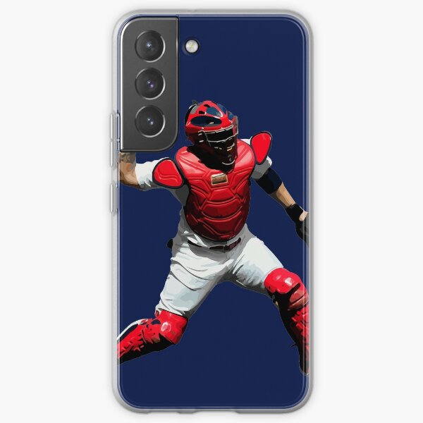 Men's St. Louis Cardinals #4 Yadier Molina Black New Cool Base