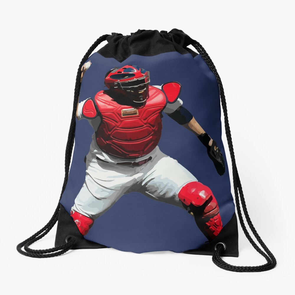 Yadier Molina of the St. Louis Cardinals Illustration Kids T-Shirt for  Sale by A D J