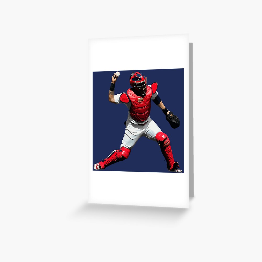 Baseball Yadiermolina Yadier Molina Yadier Molina Yadi St. Louis Cardinals  Stlouiscardinals Yadierbe Greeting Card