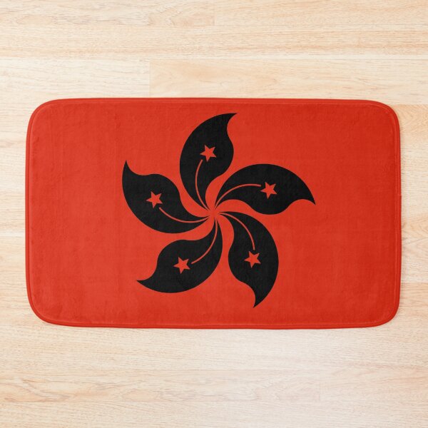 Item preview, Hong Kong Black Orchid Blossom Emblem designed and sold by Dator.