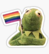 Pride Kermit Sticker