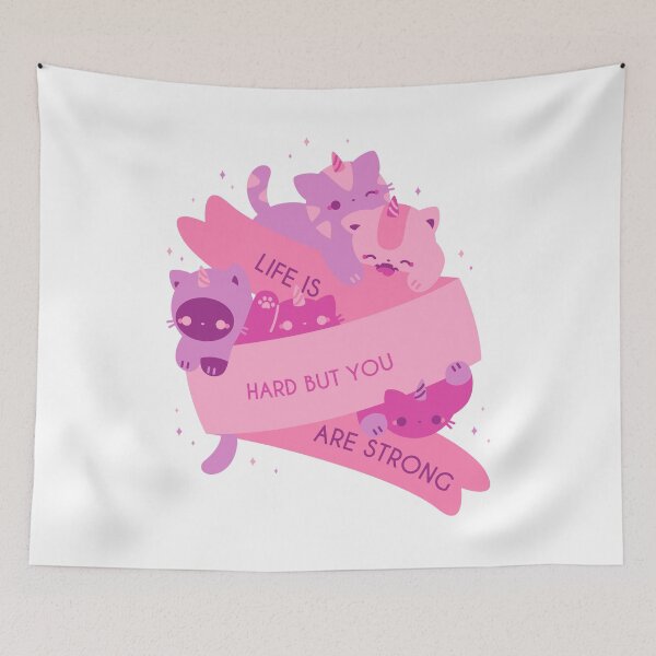 Item preview, Life Is Hard But You Are Strong designed and sold by Stephanie Hardy.