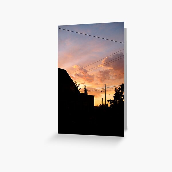 la vie en rose Greeting Card