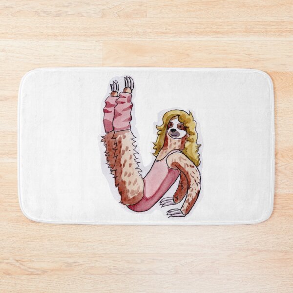 Item preview, 80s Retro Fitness Jane Fonda Sloth designed and sold by yolkratio.