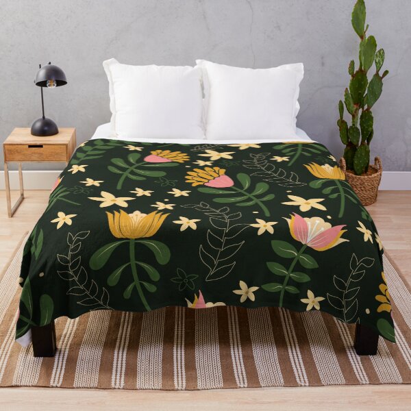 Item preview, Folk Flower Repeat Print designed and sold by Kova Rose.