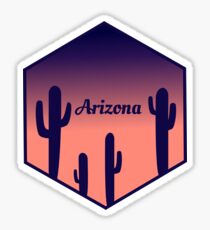 Arizona-Sonnenuntergang-Aufkleber Sticker