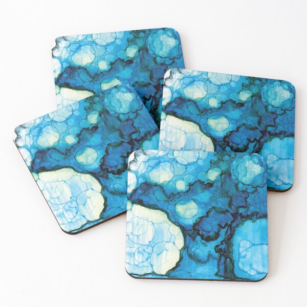 Item preview, Abstract Blue Tree designed and sold by rathershiny.