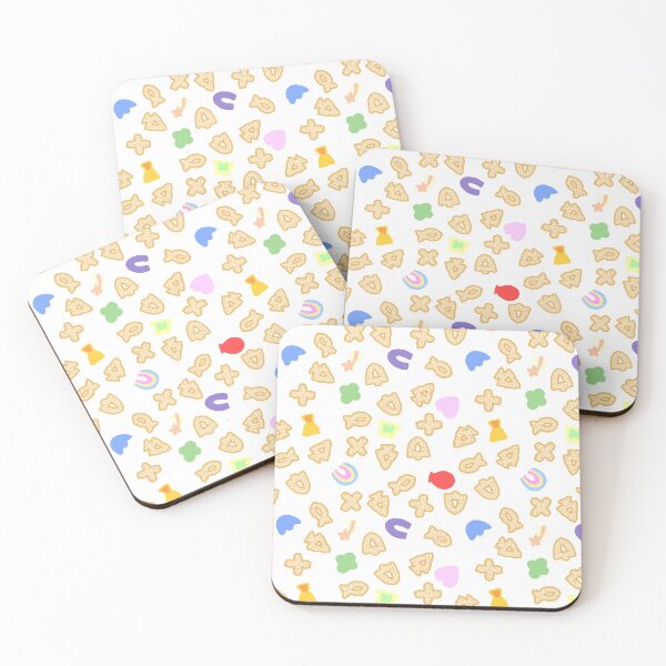Item preview, Kawaii lucky charms breakfast cereal marshmallow pattern texture  designed and sold by Freakfla.