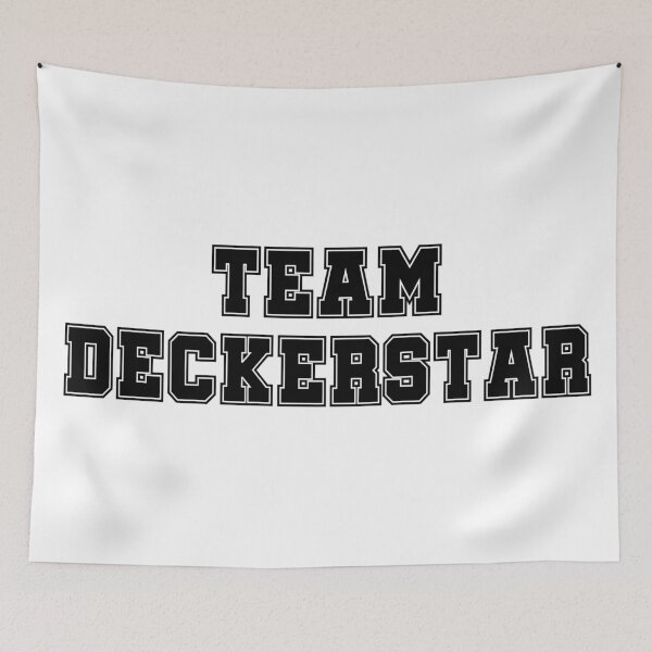 Item preview, Team Deckerstar (Black) designed and sold by AlexVR.