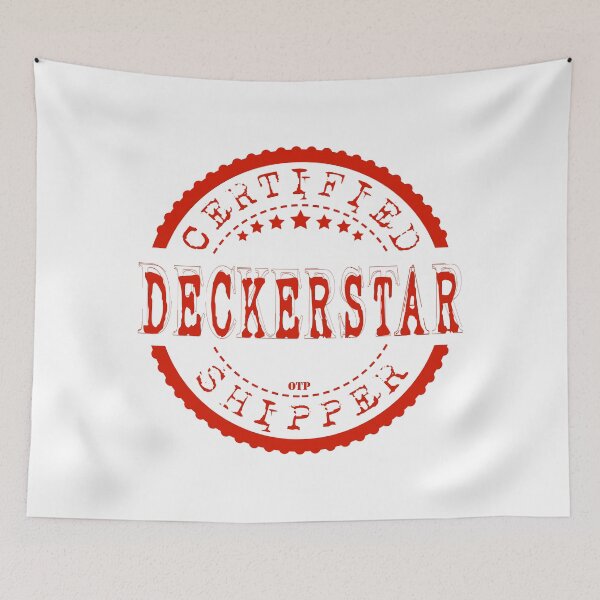 Item preview, Certified Deckerstar Shipper (Red Stamp) designed and sold by AlexVR.