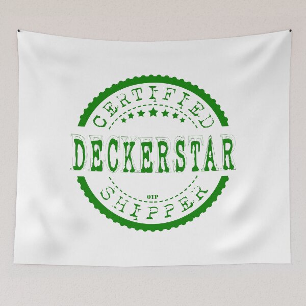 Item preview, Certified Deckerstar Shipper (Green Stamp) designed and sold by AlexVR.