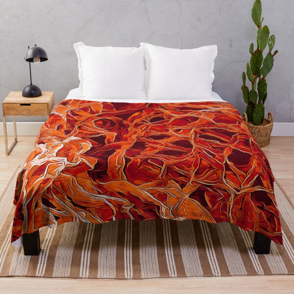 Item preview, Abstract Organic Pattern in Red designed and sold by TheaDesign.