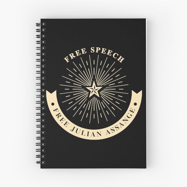 Item preview, Free Speech Free Julian Assange designed and sold by CharJens.